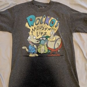 Rockos Modern Life Graphic Tee Mens Size Small